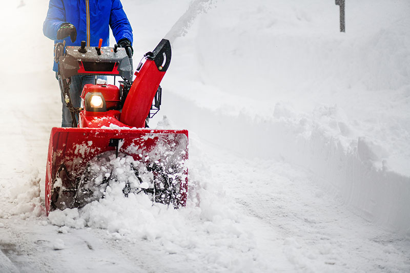 Sidewalk snow removal services