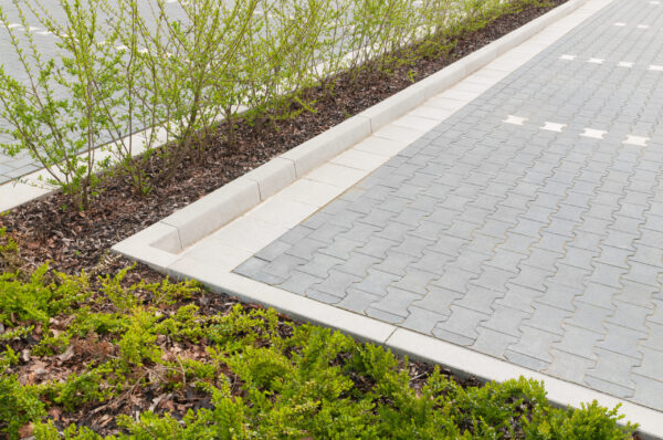Aridscape Utah offers parking strip landscaping to beautify your front drive.